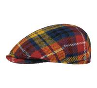 Lierys Capri Colour Flat Cap Checked Wool Blend Made in Italy Men Autumn Winter