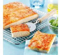 Capri Foods Cheese & Tomato Flavoured Half Pizza Slab 1 x 12pk
