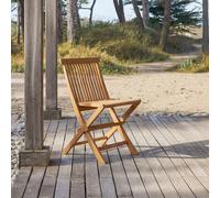 Capri - Garden Chair in solid acacia Natural