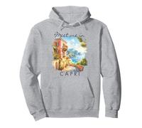 Capri Island Italy Traveling Travel Trip Meet Me In Capri Pullover Hoodie