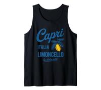 Capri Italia Limoncello La Dolce Vita Art Tank Top