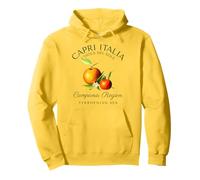 Capri Italia Oranges Travel Campania Tyrrhenian Sea Italy Pullover Hoodie