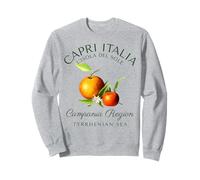 Capri Italia Oranges Travel Campania Tyrrhenian Sea Italy Sweatshirt