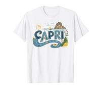 Capri Italy Road Trip Adventure Summer Vacation Souvenir T-Shirt