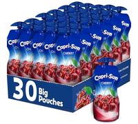 Capri-Sun Cherry (30 x 330ml Bulk Multipack) With Resealable Cap And Nothing Artificial