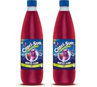 Capri-Sun Double Strength Monster Alarm Squash (1 Litre) - No Added Sugar - Made with Real Fruit Juice - No Artificial Flavours or Colours (Pack of 2)