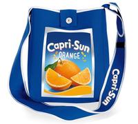 Capri Sun Handbag Drink Capri Sun Orange Bag for Adults 28 x 34 cm with Adjustable Strap Costume Accessory Carnival