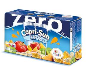 Capri Sun Multivitamin Zero Multifruit Soft Drink 10 x 200 ml