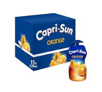 Capri-Sun Orange (15 x 330ml Bulk Multipack) With Resealable Cap And Nothing Artificial