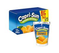 Capri-Sun Fruit Juice, Orange, 15 x 200ml