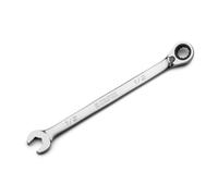 Capri Tools 1/2 in. 120-Tooth Ultra-Smooth Reversible Ratcheting Combination Wrench, XL Long Series, SAE, 12-Point