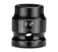 Capri Tools 1/2 in. Stubby Impact Socket, 1/2 in. Drive, 6-Point, SAE