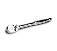 Capri Tools 1/2-Inch Drive Low Profile Ratchet, True 72-Tooth, 5-Degree Swing Arc