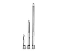 Capri Tools 1/2-Inch Drive Wobble Extension Bar Set, 3-Piece (1-2600)