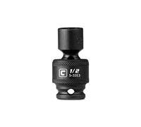 Capri Tools 1/2-Inch Universal Impact Socket, 3/8-Inch Drive, 6-Point, SAE