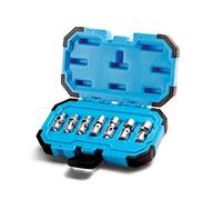 Capri Tools 1/4 in. Drive Universal Socket Set, 3/16-9/16 in. SAE, 7-Piece