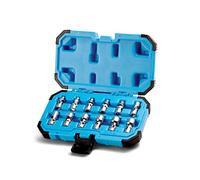 Capri Tools 1/4 in. Drive Universal Socket Set, 5-15 mm Metric, 12-Piece