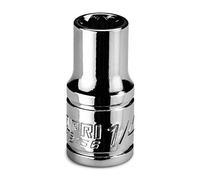 Capri Tools 1/4 in. Shallow Socket, 1/4 in. Drive, 12-Point, SAE