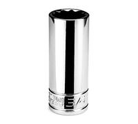 Capri Tools 3/4 in. Deep Socket, 3/8 in. Drive, 12-Point, SAE, CP16386