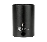 Capri Tools 3/8 in. Drive 1 in. Semi-Deep Impact Socket