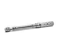Capri Tools 31201 15-75 Foot Pound Industrial Torque Wrench Drive, 3/8" Drive, Matte Chrome