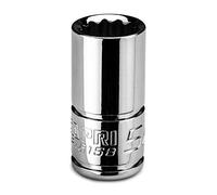 Capri Tools 5/16 in. Shallow Socket, 1/4 in. Drive, 12-Point, SAE (CP16158)