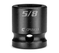 Capri Tools 5/8 in. Stubby Impact Socket, 1/2 in. Drive, 6-Point, SAE