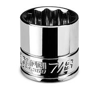 Capri Tools 7/8 in. Shallow Socket, 3/8 in. Drive, 12-Point, SAE