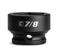 Capri Tools 7/8 in. Stubby Impact Socket, 3/8 in. Drive, 6 Point, SAE