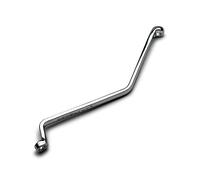 Capri Tools 7 mm Brake Bleeder Wrench, Angled Double Box End, Metric