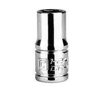 Capri Tools 7 mm Shallow Socket, 1/4-Inch Drive, 6-Point, Metric