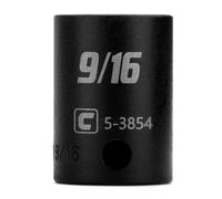 Capri Tools 9/16 in. Shallow Impact Socket, 3/8-Inch Drive, 12-Point, SAE