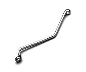 Capri Tools 9 mm Brake Bleeder Wrench, Angled Double Boxed End, Metric