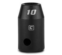 Capri Tools CP55010 10 mm Shallow Impact Socket, 1/2-Inch Drive, 6-Point, Metric