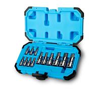 Capri Tools Hex Bit Socket Set, SAE, Advanced Series, 13-Piece
