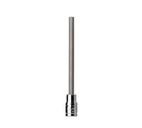 Capri Tools Long 3/16" Hex Bit Socket, 1/4" Drive, SAE