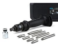 Capri Tools Premium Impact Driver Set, Manual Reversible, for Brake Caliper Screws, 1/2" Drive, Screwdriver