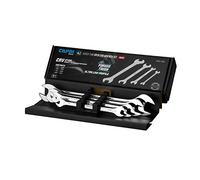 Capri Tools Super-Thin Open End Wrench Set, SAE, 1/4 to 3/4 in, 4-Piece