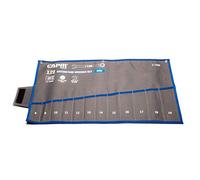 Capri Tools Wrench Roll Up Pouch, Metric, 12 Pockets