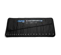 Capri Tools Wrench Roll Up Pouch, Metric, 19 Pockets