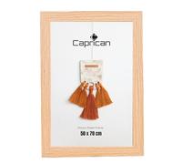 caprican Picture Frames - Oak Photo Frame with Safe Perspex Front - A1 A2 A3 A4 A5 Photo Frames Multiple Pictures Sizes Colors, Portraits & Wall Mounting Orientation (50 x 70 cm)