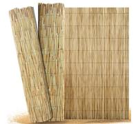 CAPRICAN Reed Fence Roll 1.5m×4m - Natural Garden Fence Screening - Bamboo Privacy Screen for Balcony, Patio or Outdoor Fencing - Lightweight & Easy to Install Reed Fencing (H: 1.5M x L: 4M)