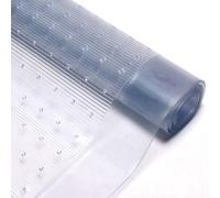 CAPRICAN Vinyl Heavy Duty Clear Plastic Carpet Protector Roll - Waterproof, Anti-Slip Carpet Runner for Home Floor Protector, Office, Hallway, Kitchen & Household Essentials (30ft x 27)