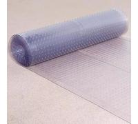 CAPRICAN Vinyl Heavy Duty Clear Plastic Carpet Protector Roll - Waterproof, Anti-Slip Carpet Runner for Home, Office, Hallway, Kitchen & Household Essentials (6m x 27inch)
