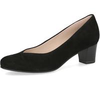 CAPRICE 9-22301-43 G-Width Pumps, Black (Black Suede), 4 UK