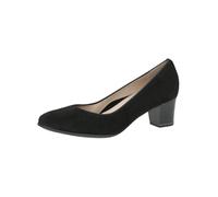 CAPRICE 9-22301-43 G-Width Pumps, Black (Black Suede), 8 UK