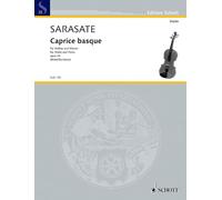 Caprice basque: op. 24. violin and piano.
