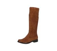 CAPRICE Boots 9-25512-41 G Width, Brandy Stretch, 8.5 UK