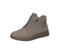 CAPRICE Comfort Women's high-top leather sneakers extra width H