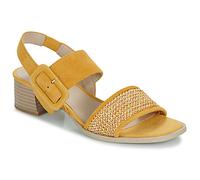 Caprice Heeled sandals 28203 in Yellow 3.5